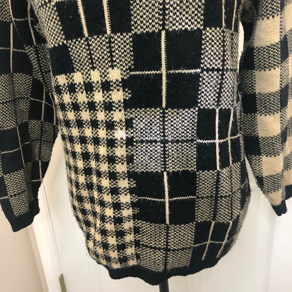 Alfred Dunner Petite mock turtleneck long sleeve sweater - Picture 2 of 9